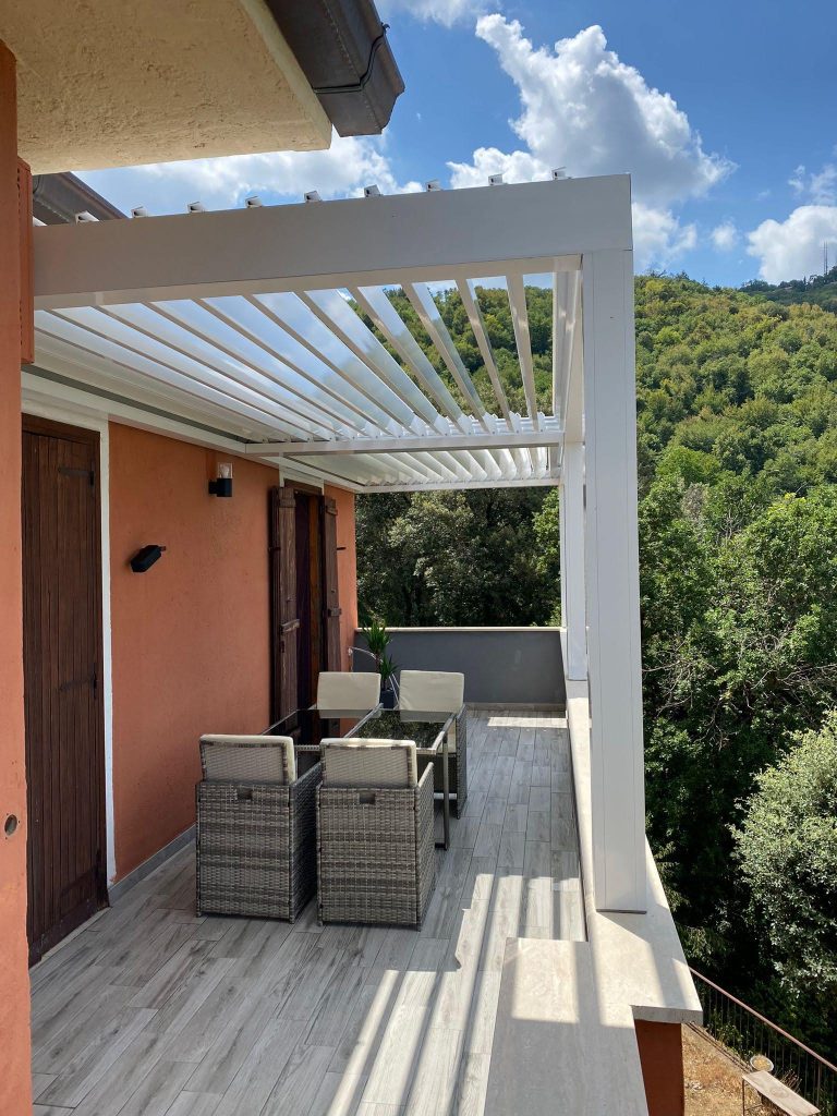 Realizzazione tenda da sole su misura - LASP Sassari